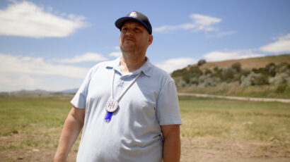 Brad Parry is a member of the Northwestern Band of the Shoshone Nation