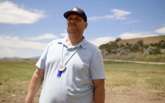Brad Parry is a member of the Northwestern Band of the Shoshone Nation